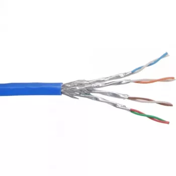 Καλώδιο Ethernet Patch InLine Cat6 S/FTP PiMF AWG27 PVC, 100 m, μπλε