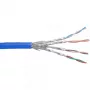Καλώδιο Ethernet Patch InLine Cat6 S/FTP PiMF AWG27 PVC, 100 m, μπλε