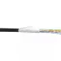 Καλώδιο Patch InLine SF/UTP Cat.5e AWG26 CCA PVC μαύρο 100m