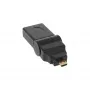 Προσαρμογέας HDMI Type A υποδοχή / Type D βύσμα περιστρεφόμενος επιχρυσωμένος InLine 17690L