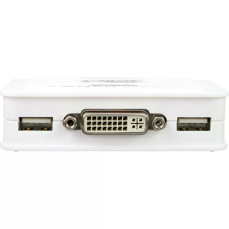 Διακόπτης KVM InLine 2 θυρών DVI-D USB με ήχο