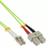 Καλώδιο οπτικών ινών Duplex InLine LC/SC 50/125µm OM5 7,5m