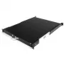 StarTech.com 1U συρόμενο ράφι πληκτρολογίου για rack διακομιστή, 55lbs (25 kg), συρόμενο χαλύβδινο 22 ιντσών (55 cm) για rack 19 ιντσών AV, δικτύου, συσκευών