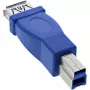 Προσαρμογέας USB 3.0 Type A υποδοχή / Type B βύσμα InLine 35300D