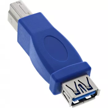 Προσαρμογέας USB 3.0 Type A υποδοχή / Type B βύσμα InLine 35300D