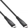 Καλώδιο USB4 InLine, USB-C βύσμα/βύσμα, PD 240W, 8K60Hz, TPE μαύρο 1m