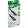 Καλώδιο USB4 InLine, USB-C βύσμα/βύσμα, PD 240W, 8K60Hz, TPE μαύρο 1m