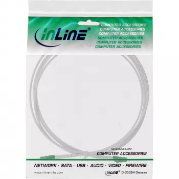 Καλώδιο οπτικών ινών simplex InLine, FTTH, LC/APC8° σε LC/APC8° 9/125µm OS2 5m