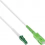 Καλώδιο patch οπτικών ινών simplex InLine LC/APC (8°) σε SC/APC (8°) 9/125 µm OS2, 2 m