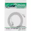 Επίπεδο καλώδιο patch InLine, U/FTP, Cat.8.1, TPE χωρίς αλογόνα, λευκό, 3m
