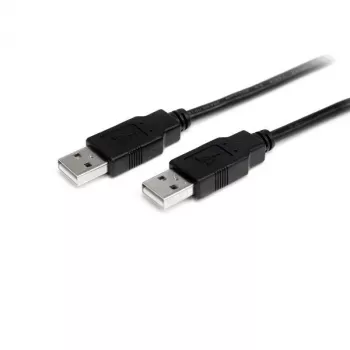 Καλώδιο StarTech.com 1m USB 2.0 A σε A – M/M, 2 m, USB A, USB A, USB 2.0, αρσενικό/αρσενικό, μαύρο