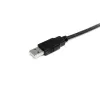 Καλώδιο StarTech.com 1m USB 2.0 A σε A – M/M, 2 m, USB A, USB A, USB 2.0, αρσενικό/αρσενικό, μαύρο