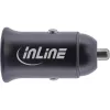 Φορτιστής αυτοκινήτου USB InLine Power Delivery, 2x USB-C, μαύρο
