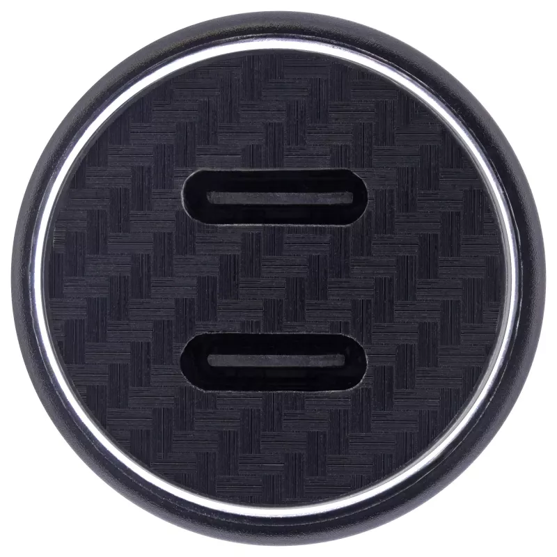 Φορτιστής αυτοκινήτου USB InLine Power Delivery, 2x USB-C, μαύρο