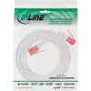 InLine Επίπεδο Ultraschlank καλώδιο patch U/UTP Cat.6 Gigabit λευκό 2m