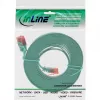 InLine επίπεδο Ultraslim καλώδιο patch U/UTP Cat.6 Gigabit πράσινο 3m