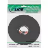 InLine Επίπεδο ultraschlank καλώδιο patch U/UTP Cat.6 Gigabit μαύρο 7m