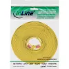 InLine Επίπεδο Ultraslim καλώδιο patch U/UTP Cat.6 Gigabit κίτρινο 7 m