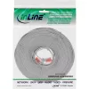 InLine Επίπεδο Ultraflach καλώδιο patch U/UTP Cat.6 Gigabit γκρι 10 m