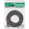 InLine Επίπεδο Ultraflach καλώδιο patch U/UTP Cat.6 Gigabit μαύρο 2 m