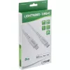 InLine Καλώδιο USB-C Lightning, για iPad, iPhone, iPod, ασημί/αλουμίνιο, 1m