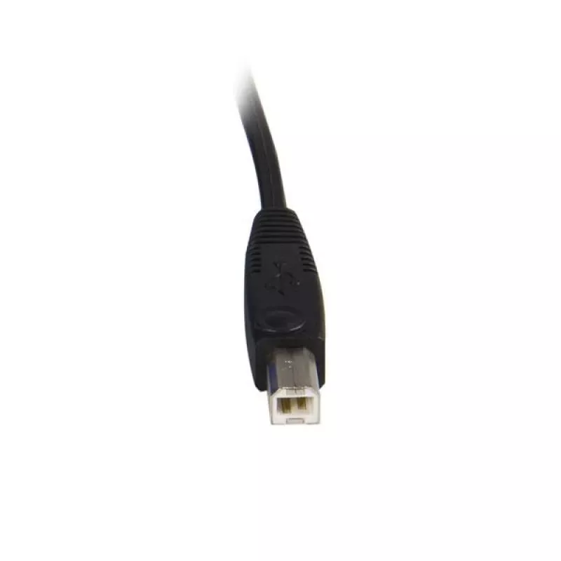 StarTech.com 6 ft 2-in-1 καλώδιο USB KVM, 1,8 m, VGA, μαύρο, USB, USB A + VGA, USB B + VGA