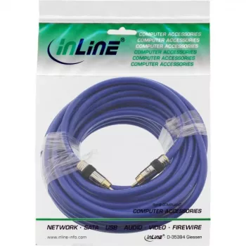 InLine Premium καλώδιο βίντεο & ψηφιακού ήχου RCA βύσμα / βύσμα επιχρυσωμένο 25m