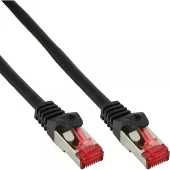 InLine καλώδιο patch S/FTP PiMF Cat.6 250MHz PVC χαλκός μαύρο 25m