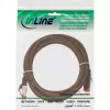 InLine καλώδιο patch S/FTP PiMF Cat.6 250MHz PVC χαλκός καφέ 25m