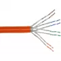 InLine καλώδιο εγκατάστασης duplex S/FTP PiMF Cat.7a AWG23 1200MHz, LSOH, 100m