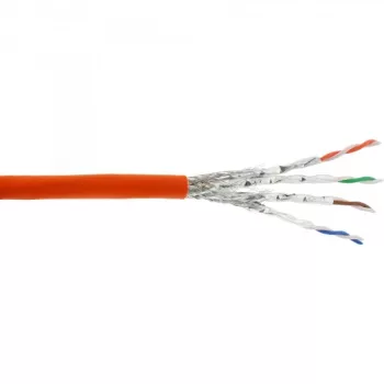 InLine καλώδιο εγκατάστασης Cat.7a PiMF 4x2x0.58 AWG23, 1200MHz, LSZH, 50m