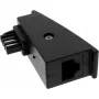 Προσαρμογέας InLine TAE-F βύσμα σε υποδοχή RJ45 8P2C για Fritzbox, μαύρο