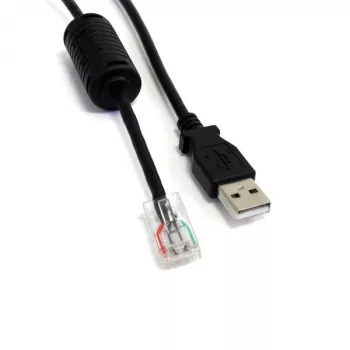 StarTech.com 6 ft Smart UPS καλώδιο αντικατάστασης USB AP9827, 1,83 m, USB A, βύσμα/βύσμα, 0,48 Gbit/s, μαύρο