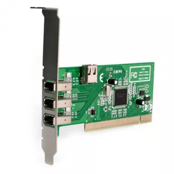 StarTech.com κάρτα προσαρμογέα 4-Port PCI 1394a FireWire – 3 εξωτερικές, 1 εσωτερική