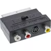 InLine Προσαρμογέας Scart Scart αρσενικό / 3x RCA και S-VHS Video είσοδος/έξοδος