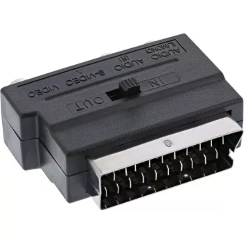 InLine Προσαρμογέας Scart Scart αρσενικό / 3x RCA και S-VHS Video είσοδος/έξοδος