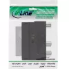 InLine Προσαρμογέας Scart Scart αρσενικό / 3x RCA και S-VHS Video είσοδος/έξοδος