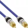 InLine Καλώδιο βίντεο & ψηφιακού ήχου RCA Premium, αρσενικό/αρσενικό, επιχρυσωμένο, 2 m