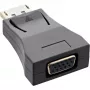 InLine Μετατροπέας DisplayPort, αρσενικό DisplayPort / υποδοχή VGA, FullHD/60Hz