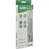 InLine Λεπτό καλώδιο ήχου 2x RCA αρσενικό/αρσενικό, stereo, 3m