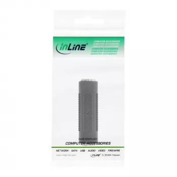 Προσαρμογέας ήχου υποδοχή/υποδοχή 3,5 mm stereo InLine 99306