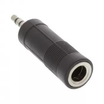 InLine Προσαρμογέας ήχου αρσενικό 3,5 mm / υποδοχή jack 6,3 mm stereo