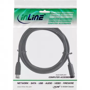InLine Καλώδιο FireWire 400 σε 800 1394b βύσμα 6 / 9 Pin 3m