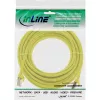 InLine Καλώδιο Patch F/UTP Cat.5e κίτρινο 10m