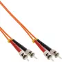 InLine Καλώδιο οπτικών ινών duplex ST/ST 50/125µm OM2 2m