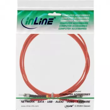 InLine Καλώδιο οπτικών ινών duplex ST/ST 50/125µm OM2 2m