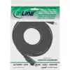 InLine Επίπεδο καλώδιο HDMI High Speed καλώδιο με Ethernet επιχρυσωμένο μαύρο 10m