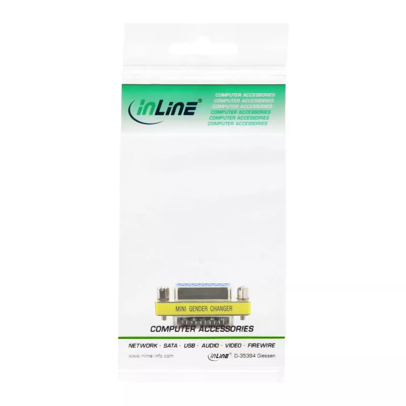InLine Mini Adapter 15 Pin Game Port αρσενικό / θηλυκό