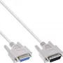 InLine Καλώδιο επέκτασης Gameport DB15 αρσενικό/θηλυκό 2 m χυτό