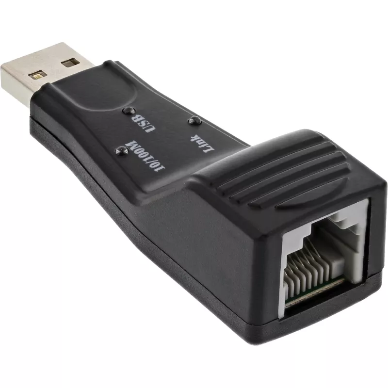 InLine Προσαρμογέας δικτύου USB 2.0 10 / 100MBit